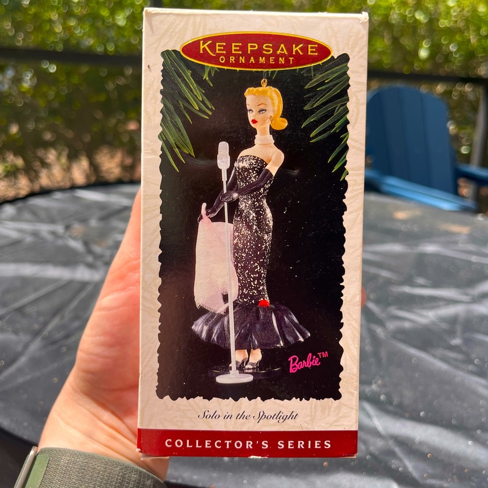 Solo in the Spotlight Barbie Ornament